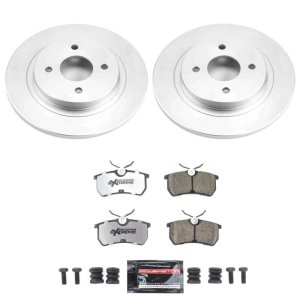 Ford Focus Brake Kit - Rear - PowerStop - Z26 Coated - `02-`04 Ford Focus Brake Kit - Rear - PowerStop - Z26 Coated - `02-`04