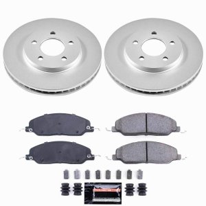 Ford Mustang Brake Kit - Front - PowerStop - Z23 Coated - `05-`10 Ford Mustang Brake Kit - Front - PowerStop - Z23 Coated - `05-`10