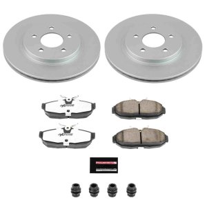 Ford Mustang Brake Kit - Rear - PowerStop - Z26 Coated - `05-`11 Ford Mustang Brake Kit - Rear - PowerStop - Z26 Coated - `05-`11