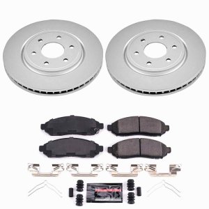 Nissan Frontier Brake Kit - Front - PowerStop - Z23 Coated - `05-`15 Nissan Frontier Brake Kit - Front - PowerStop - Z23 Coated - `05-`15