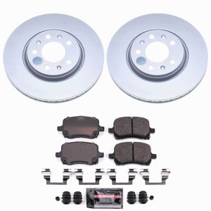 Pontiac Solstice Brake Kit - Front - PowerStop - Z23 Coated - `06-`09 Pontiac Solstice Brake Kit - Front - PowerStop - Z23 Coated - `06-`09