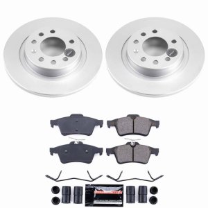 Pontiac Solstice Brake Kit - Rear - PowerStop - Z23 Coated - `06-`09 Pontiac Solstice Brake Kit - Rear - PowerStop - Z23 Coated - `06-`09