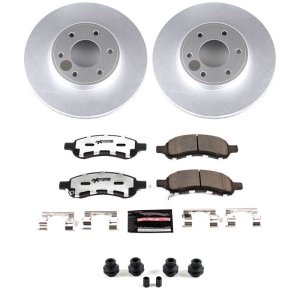 Chevrolet Trailblazer Brake Kit - Front - PowerStop - Z36 Coated Truck & Tow - `06-`09 Chevrolet Trailblazer Brake Kit - Front - PowerStop - Z36 Coated Truck & Tow - `06-`09