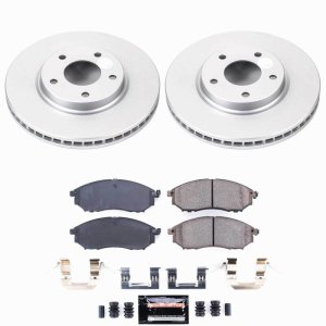 Infiniti M45 Brake Kit - Front - PowerStop - Z23 Coated - `03-`04 Infiniti M45 Brake Kit - Front - PowerStop - Z23 Coated - `03-`04