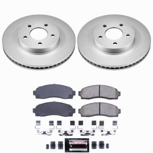 Chevrolet Equinox Brake Kit - Front - PowerStop - Z23 Coated - `05-`06