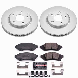 Pontiac Grand Prix Brake Kit - Front - PowerStop - Z23 Coated - 2004 Pontiac Grand Prix Brake Kit - Front - PowerStop - Z23 Coated - 2004