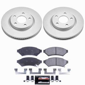 Buick Allure Brake Kit - Front - PowerStop - Z23 Coated - `05-`09 Buick Allure Brake Kit - Front - PowerStop - Z23 Coated - `05-`09
