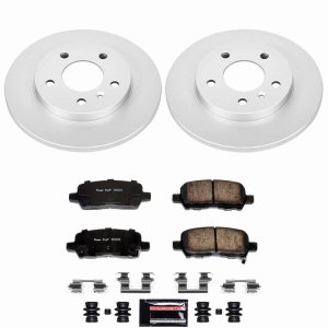 Buick Allure Brake Kit - Rear - PowerStop - Z23 Coated - `05-`09 Buick Allure Brake Kit - Rear - PowerStop - Z23 Coated - `05-`09