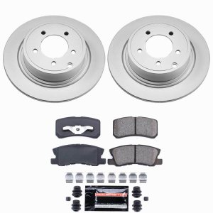 Chrysler 200 Brake Kit - Rear - PowerStop - Z23 Evolution Coated - `11-`14 Chrysler 200 Brake Kit - Rear - PowerStop - Z23 Evolution Coated - `11-`14