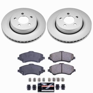 Dodge Nitro Brake Kit - Front - PowerStop - Z23 Coated - `07-`11