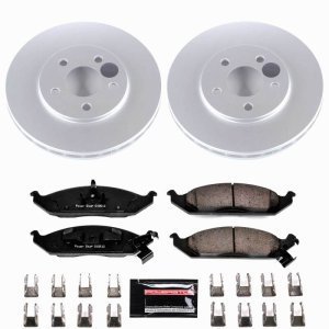 Chrysler Cirrus Brake Kit - Front - PowerStop - Z23 Coated - `95-`00 Chrysler Cirrus Brake Kit - Front - PowerStop - Z23 Coated - `95-`00