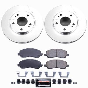 Chrysler Sebring Brake Kit - Front - PowerStop - Z23 Coated - `01-`05 Chrysler Sebring Brake Kit - Front - PowerStop - Z23 Coated - `01-`05