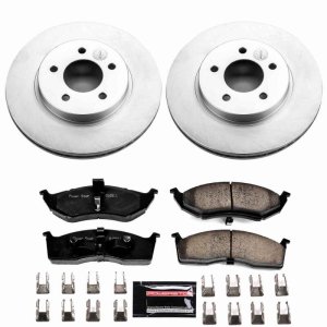 Chrysler 300M Brake Kit - Front - PowerStop - Z23 Coated - `99-`04 Chrysler 300M Brake Kit - Front - PowerStop - Z23 Coated - `99-`04