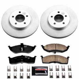 Chrysler Concorde Brake Kit - Front - PowerStop - Z23 Coated - `98-`04