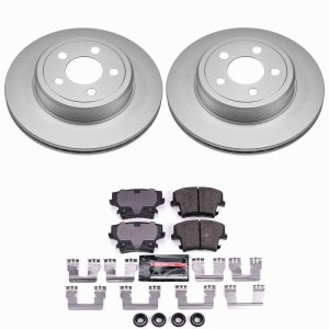 Chrysler 300 Brake Kit - Rear - PowerStop - Z23 Coated Rotors + Pads - `05-`23 Chrysler 300 Brake Kit - Rear - PowerStop - Z23 Coated Rotors + Pads - `05-`23