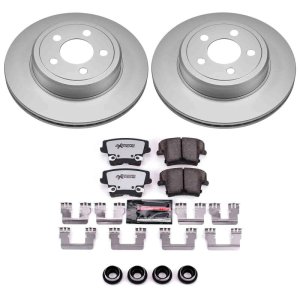 Chrysler 300 Brake Kit - Rear - PowerStop - Z26 Coated - `05-`23 Chrysler 300 Brake Kit - Rear - PowerStop - Z26 Coated - `05-`23