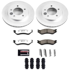 Ford Expedition Brake Kit - Front - PowerStop - Z36 Coated Truck & Tow - `97-`02