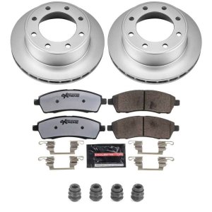 Ford Excursion Brake Kit - Rear - PowerStop - Z36 Coated Truck & Tow - `00-`05