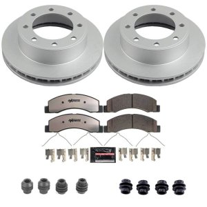 Ford Excursion Brake Kit - Front - PowerStop - Z36 Coated Truck & Tow - `00-`05