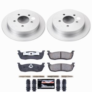 Ford Expedition Brake Kit - Rear - PowerStop - Z23 Evolution Coated - `00-`02