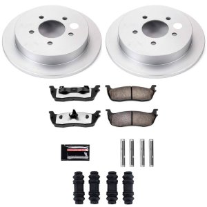 Ford Expedition Brake Kit - Rear - PowerStop - Z36 Coated Truck & Tow - `00-`02