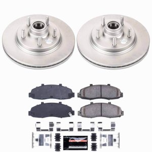 Ford F-150 Brake Kit - Front - PowerStop - Z23 Coated - `00-`03