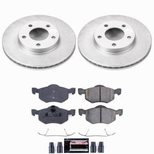 Ford Escape Brake Kit - Front - PowerStop - Z23 Coated - `01-`07