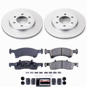 Ford Expedition Brake Kit - Front - PowerStop - Z23 Coated - `02-`06