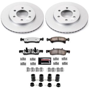 Ford Expedition Brake Kit - Front - PowerStop - Z36 Coated Truck & Tow - `02-`06