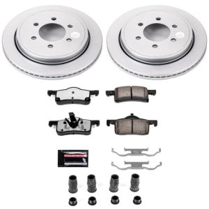 Ford Expedition Brake Kit - Rear - PowerStop - Z36 Coated Truck & Tow - `02-`06