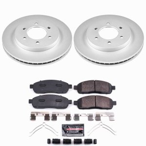 Ford F-150 Brake Kit - Front - PowerStop - Z23 Coated - `04-`08