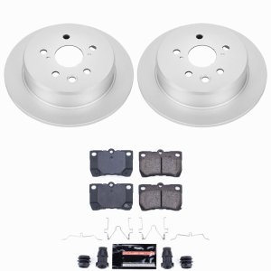 Lexus IS250 Brake Kit - Rear - PowerStop - Z23 Coated - `06-`13 Lexus IS250 Brake Kit - Rear - PowerStop - Z23 Coated - `06-`13