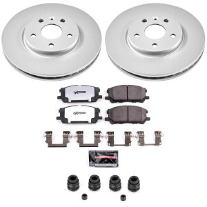 Lexus RX330 Brake Kit - Front - PowerStop - Z36 Coated Truck & Tow - `04-`06