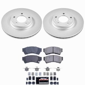Ford Fusion Brake Kit - Front - PowerStop - Z23 Coated - `06-`12 Ford Fusion Brake Kit - Front - PowerStop - Z23 Coated - `06-`12