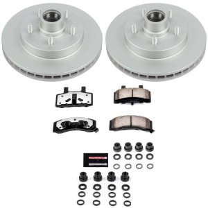 Chevrolet Tahoe Brake Kit - Front - PowerStop - Z36 Coated Truck & Tow - `98-`00 Chevrolet Tahoe Brake Kit - Front - PowerStop - Z36 Coated Truck & Tow - `98-`00