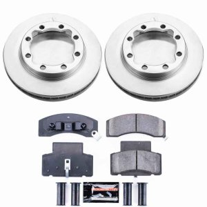 Chevrolet K3500 Brake Kit - Front - PowerStop - Z23 Evolution Coated - `90-`00