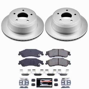 Chevrolet Blazer Brake Kit - Rear - PowerStop - Z23 Coated - `97-`05