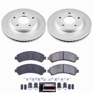 Chevrolet Blazer Brake Kit - Front - PowerStop - Z23 Coated - `97-`05