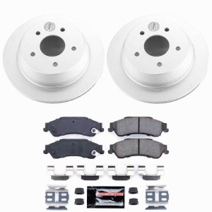 Chevrolet Blazer Brake Kit - Rear - PowerStop - Z23 Coated - `98-`05