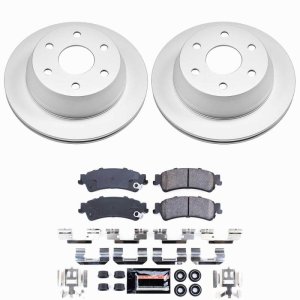 Chevrolet Astro Brake Kit - Rear - PowerStop - Z23 Coated - `03-`05