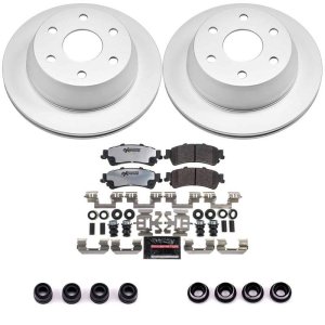 Chevrolet Astro Brake Kit - Rear - PowerStop - Z36 Coated Truck & Tow - `03-`05