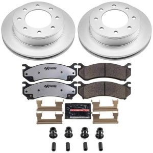 Chevrolet Silverado 1500 HD Brake Kit - Rear - PowerStop - Z36 Coated Truck & Tow - `01-`03