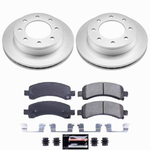 Chevrolet Express 2500 Brake Kit - Rear - PowerStop - Z23 Coated - `03-`20