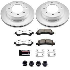 Chevrolet Express 2500 Brake Kit - Rear - PowerStop - Z36 Coated Truck & Tow - `03-`20