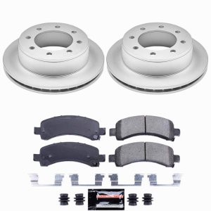Chevrolet Express 2500 Brake Kit - Rear - PowerStop - Z23 Coated - `06-`16
