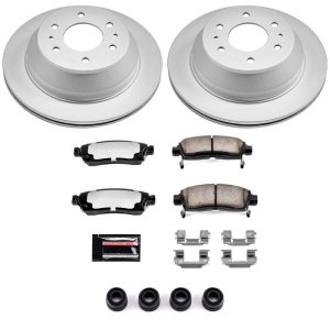 Buick Rainier Brake Kit - Rear - PowerStop - Z36 Coated Truck & Tow - `04-`07 Buick Rainier Brake Kit - Rear - PowerStop - Z36 Coated Truck & Tow - `04-`07