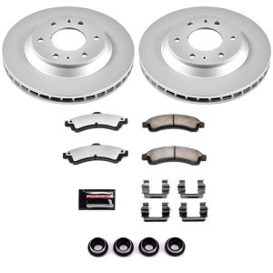 Buick Rainier Brake Kit - Front - PowerStop - Z36 Coated Truck & Tow - `04-`05 Buick Rainier Brake Kit - Front - PowerStop - Z36 Coated Truck & Tow - `04-`05