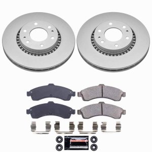 Buick Rainier Brake Kit - Front - PowerStop - Z23 Evolution Coated - `04-`05 Buick Rainier Brake Kit - Front - PowerStop - Z23 Evolution Coated - `04-`05