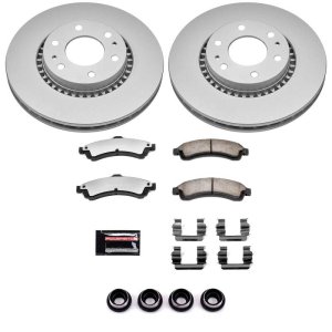 Buick Rainier Brake Kit - Front - PowerStop - Z36 Coated Truck & Tow - `04-`05 Buick Rainier Brake Kit - Front - PowerStop - Z36 Coated Truck & Tow - `04-`05