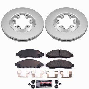 Chevrolet Colorado Brake Kit - Front - PowerStop - Z23 Coated - `04-`08
